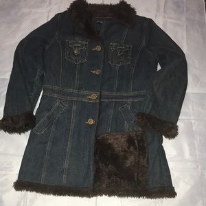 EUC Denim Coat 🧥